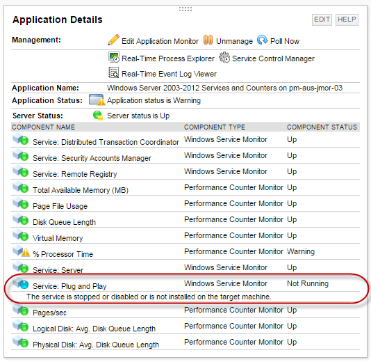 Not Running Application Details.png